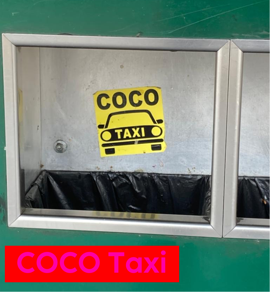 COCO Taxi Sticker U3 Volkstheater