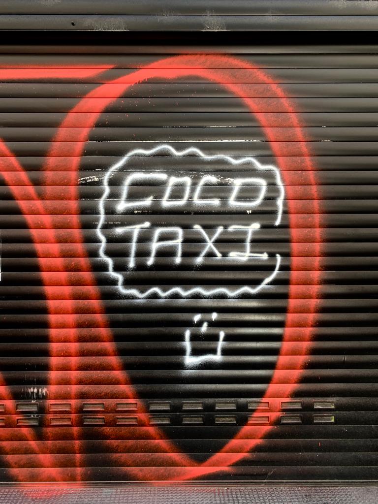 COCO Taxi in der Gumpendorfer Straße