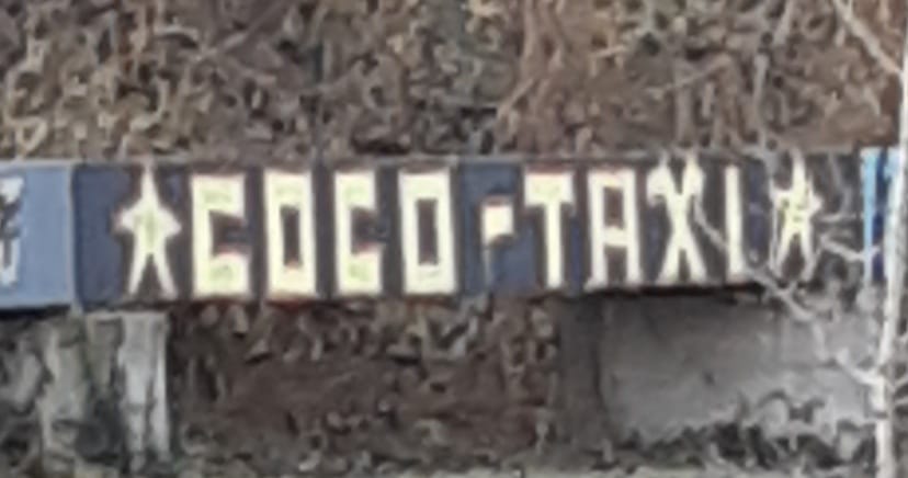 Das COCO Taxi am Liesingbach
